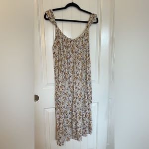 CARLY JEAN LOS ANGELES Aspen Midi Floral Dress